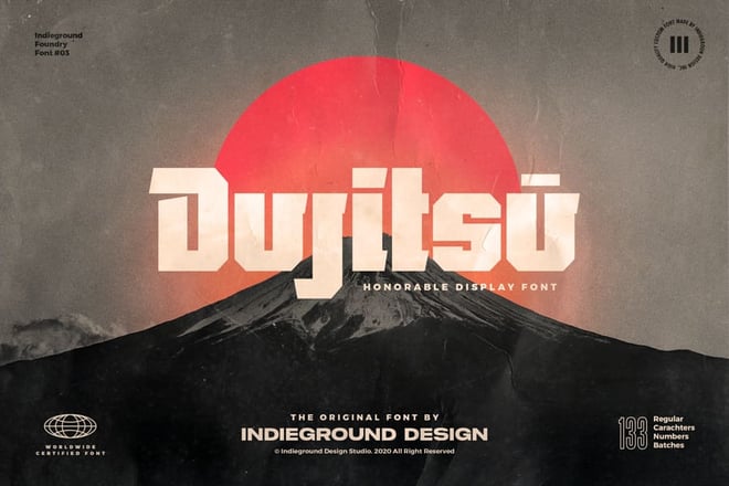 Dujitsu Font
