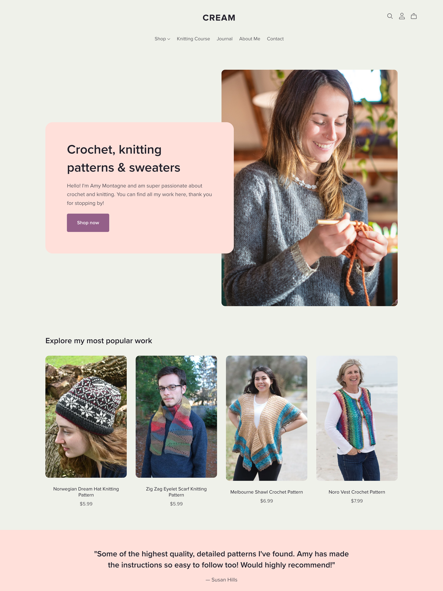 Cream theme