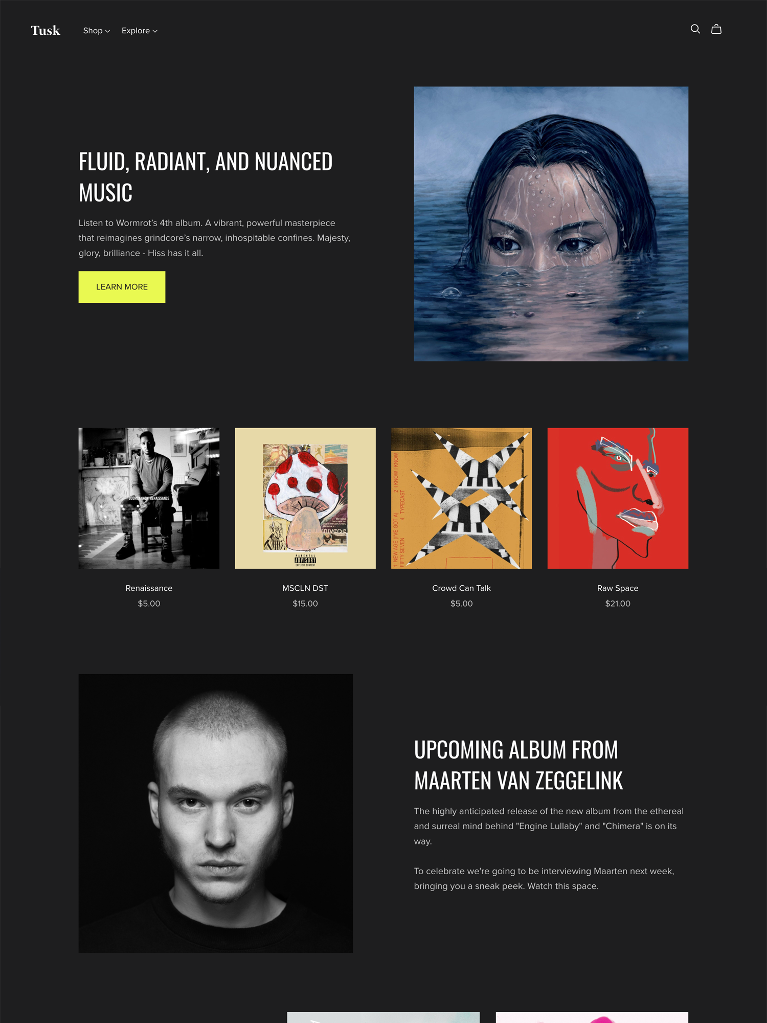 Tusk theme
